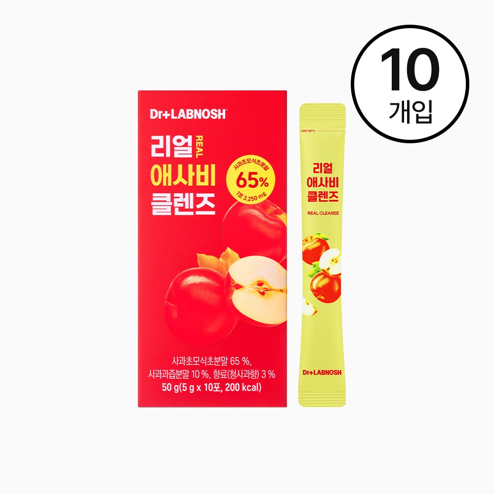 [닥터랩노쉬] 리얼 애사비 클렌즈 (10/30/60/90포입)